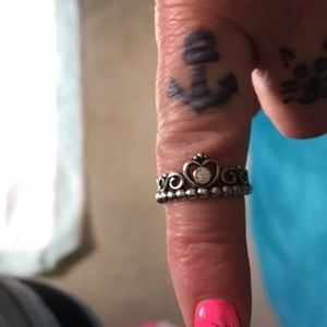 Pandora size 6 princess Tierra ring